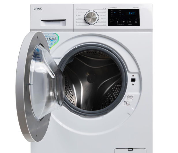 Parlka VIVAX WFL-120712CI Slim 7kg 1200obr Quick 15' Funkcje pary  - 1547004 - zdjęcie 2